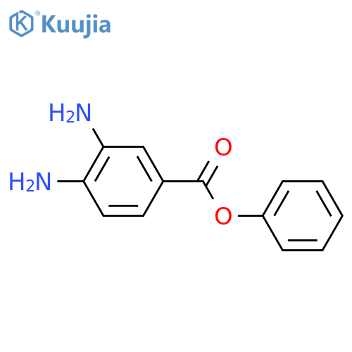 Phenyl 3,4-diaminobenzoate structure