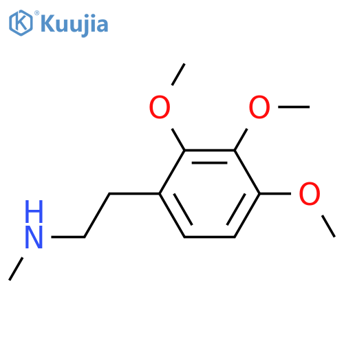 methyl2-(2,3,4-trimethoxyphenyl)ethylamine structure