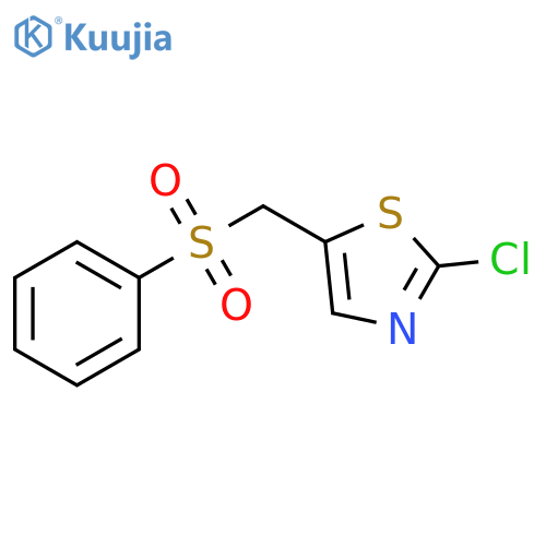 5-(benzenesulfonyl)methyl-2-chloro-1,3-thiazole structure