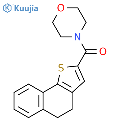 4,5-DIHYDRONAPHTHO[1,2-B]THIOPHEN-2-YL(MORPHOLINO)METHANONE structure