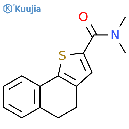 N,N-DIMETHYL-4,5-DIHYDRONAPHTHO[1,2-B]THIOPHENE-2-CARBOXAMIDE structure