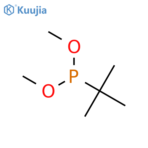 Phosphonous acid, (1,1-dimethylethyl)-, dimethyl ester structure