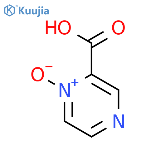 2-pyrazinecarboxylic Acid 1-oxide structure