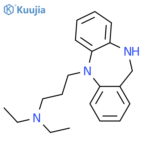 5H-Dibenzo[b,e][1,4]diazepine-5-propanamine,N,N-diethyl-10,11-dihydro- structure