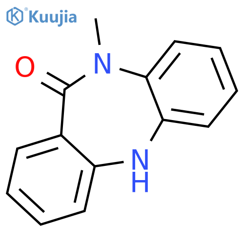 11H-Dibenzo[b,e][1,4]diazepin-11-one,5,10-dihydro-10-methyl- structure