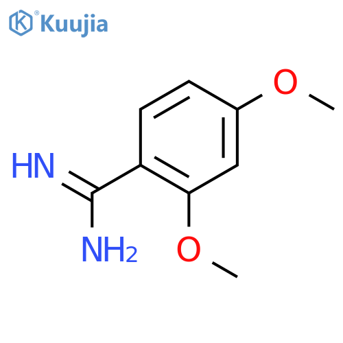 2,4-dimethoxybenzene-1-carboximidamide structure