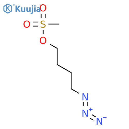4-Azido-1-methanesulfonate-1-butanol structure