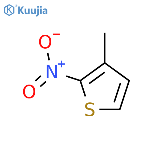 3-Methyl-2-nitrothiophene structure