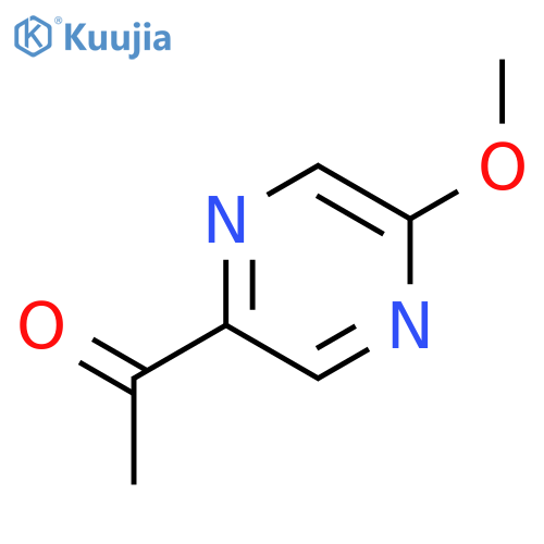 Ethanone,1-(5-methoxy-2-pyrazinyl)- structure