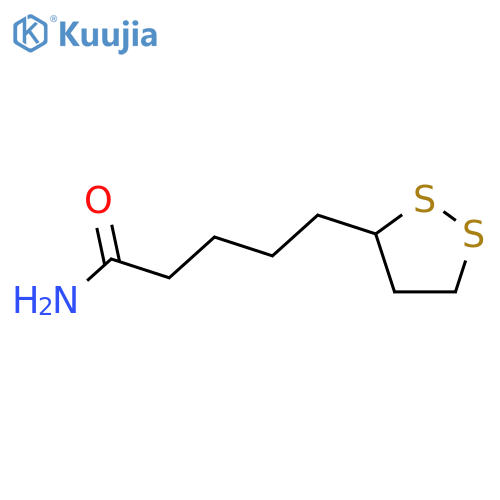 dl-alpha-lipoamide structure