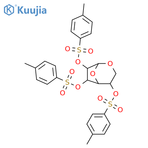 1,6-Anhydromannose; β-D-Furanose-form, Tritosyl structure