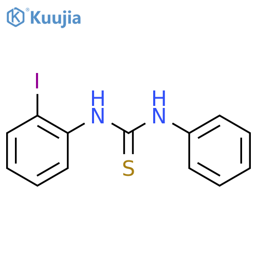 Thiourea, N-(2-iodophenyl)-N'-phenyl- structure