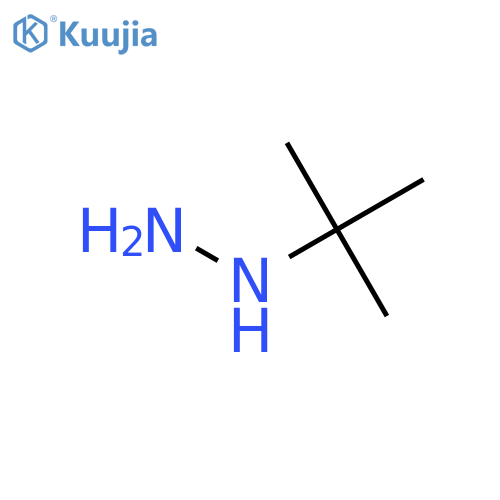 Tert-butylhydrazine structure