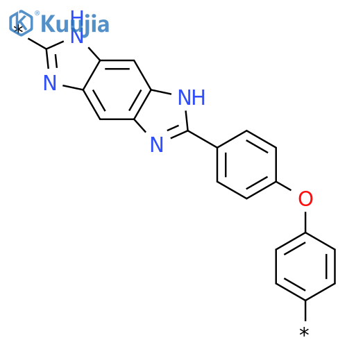 Poly[(1,5-dihydrobenzo[1,2-d:4,5-d']diimidazole-2,6-diyl)-1,4-phenyleneoxy-1,4-phenylene] structure