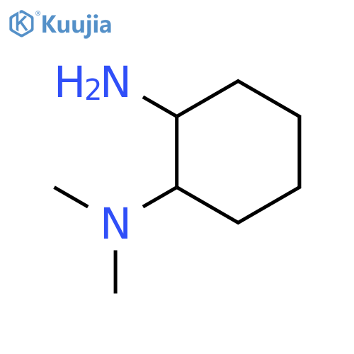 (1R,2R)-N2,N2-dimethylcyclohexane-1,2-diamine structure