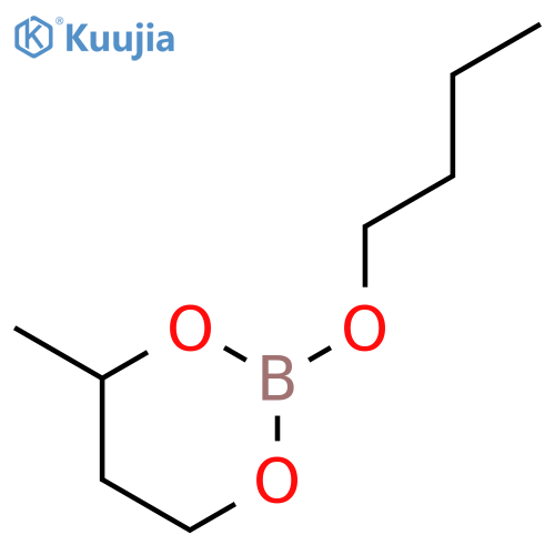 1,3,2-Dioxaborinane, 2-butoxy-4-methyl- structure