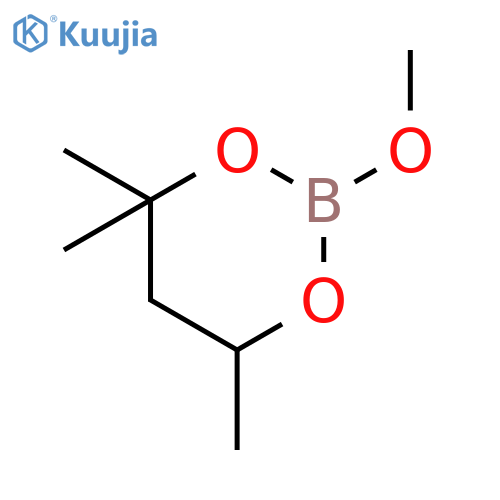2-methoxy-4,4,6-trimethyl-1,3,2-dioxaborinane structure