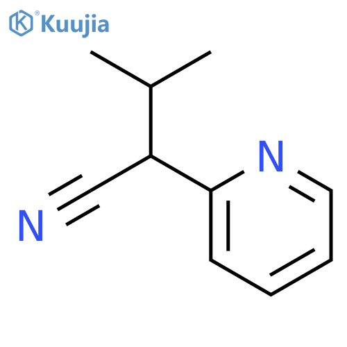 2-Pyridineacetonitrile,a-(1-methylethyl)- structure
