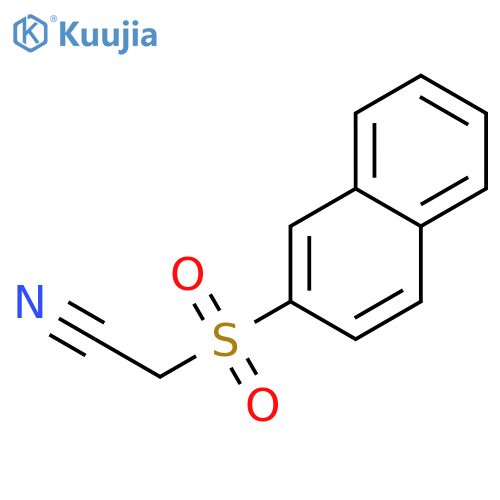 Acetonitrile,2-(2-naphthalenylsulfonyl)- structure