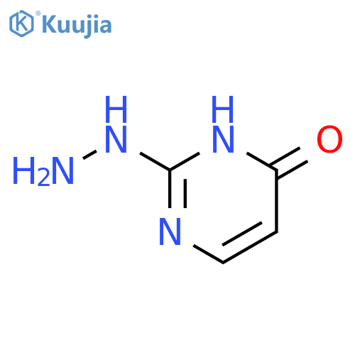 4(3H)-Pyrimidinone,2-hydrazinyl- structure