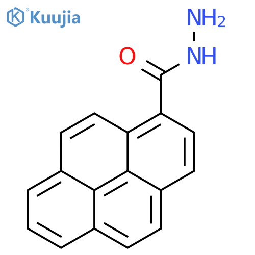 Pyrene-1-carboxylic acid hydrazide structure