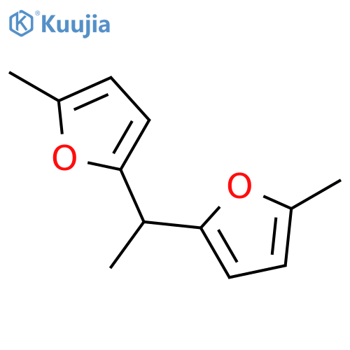 Furan, 2,2'-ethylidenebis[5-methyl- structure