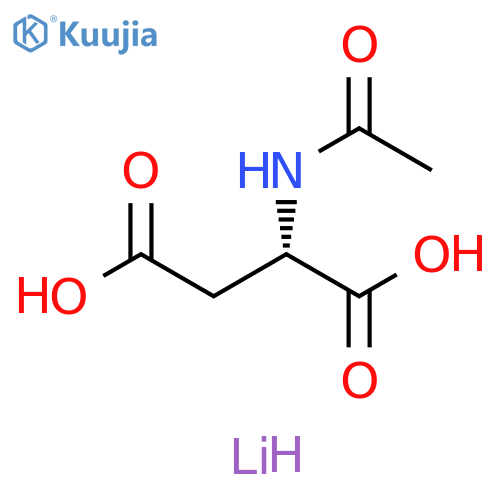 L-Aspartic acid, N-acetyl-, dilithium salt (9CI) structure