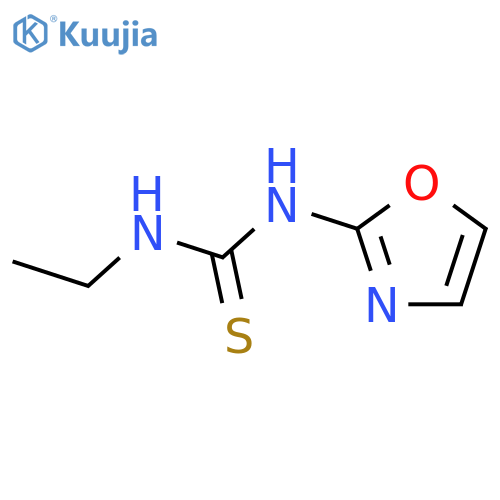 Thiourea,N-ethyl-N'-2-oxazolyl- structure