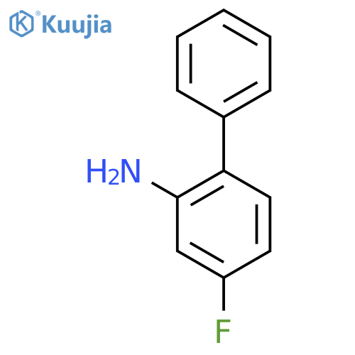 2-Amino-4-fluoro-biphenyl structure