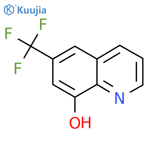 6-(Trifluoromethyl)quinolin-8-ol structure