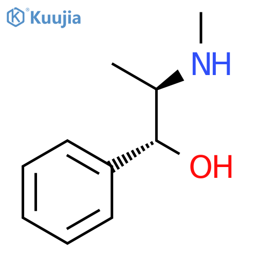 (-)-Pseudoephedrine structure