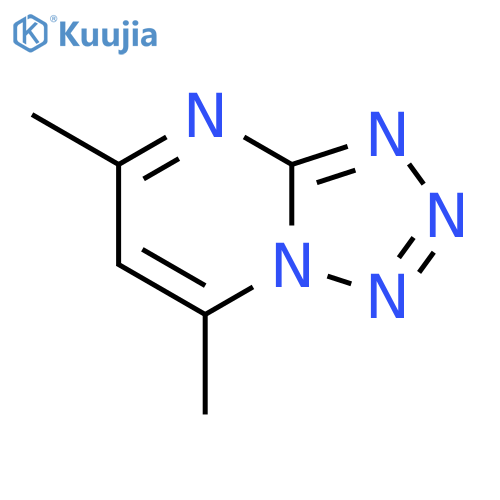 5,7-Dimethyl-tetrazolo(1,5-A)pyrimidine structure