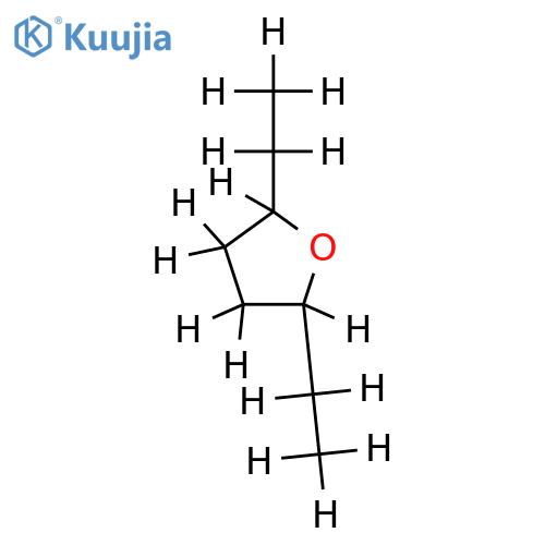 2,5-Diethyltetrahydrofuran, 9CI-(2R,5R)-form structure