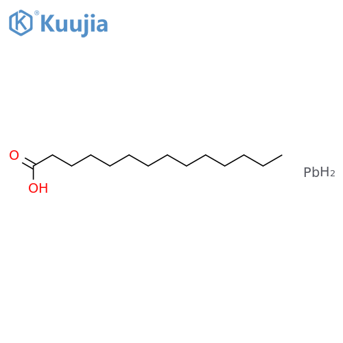 Tetradecanoic acid,lead(2+) salt (2:1) structure