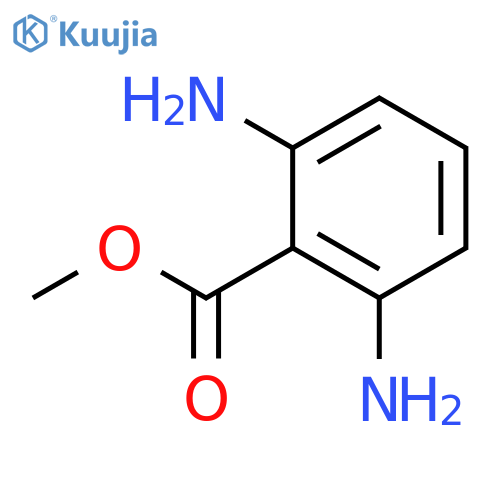 Benzoic acid, 2,6-diamino-, methyl ester structure
