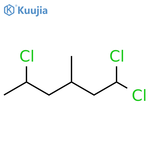 Hexane, 1,1,5-trichloro-3-methyl- structure