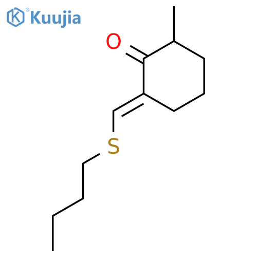 2-[(Butylsulfanyl)methylidene]-6-methylcyclohexan-1-one structure