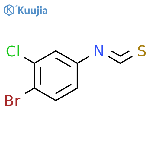 4-Bromo-3-chlorophenyl Isothiocyanate structure