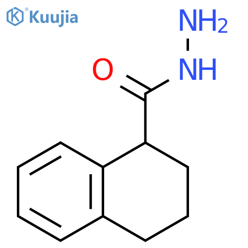 1-Naphthalenecarboxylicacid, 1,2,3,4-tetrahydro-, hydrazide structure