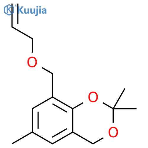 4H-1,3-Benzodioxin, 2,2,6-trimethyl-8-[(2-propenyloxy)methyl]- structure