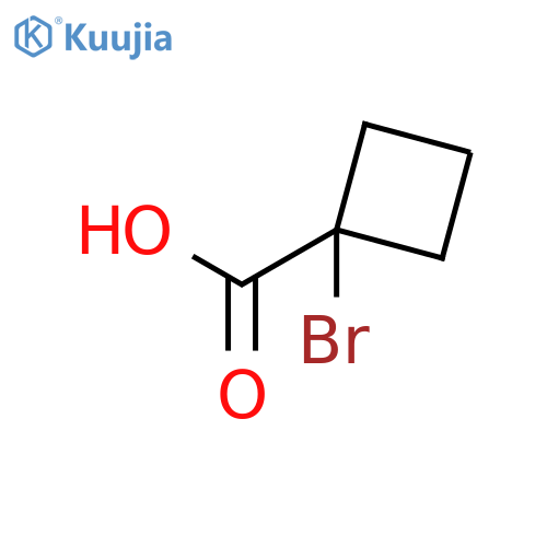 1-bromocyclobutane-1-carboxylic acid structure