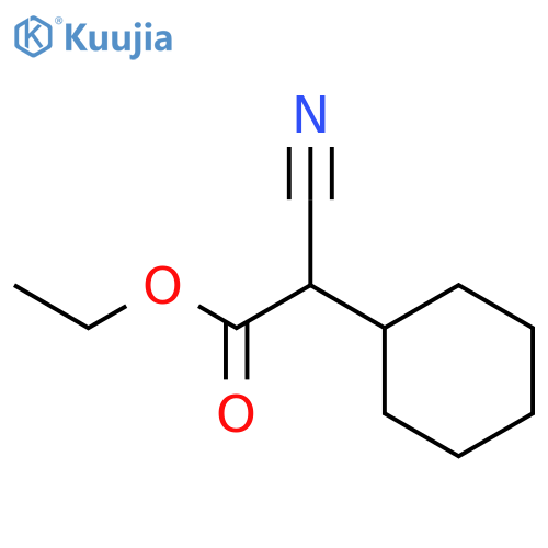 ethyl 2-cyano-2-cyclohexylacetate structure