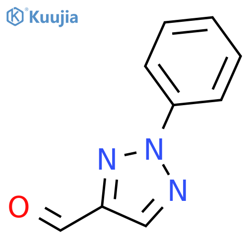 2-Phenyl-2H-1,2,3-triazole-4-carbaldehyde structure