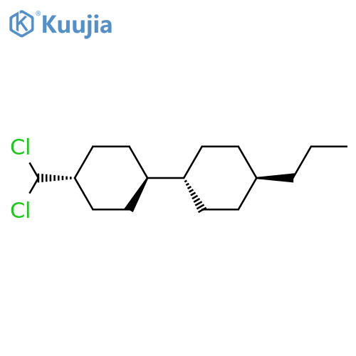 TRANS-4-(TRANS-4-PROPYLCYCLOHEXYL) CYCLOHEXYL METHYLENE CHLORIDE structure