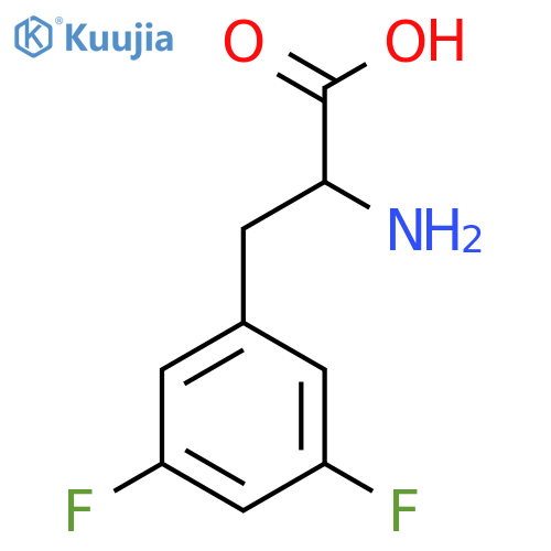 3,5-Difluoro-DL-phenylalanine structure