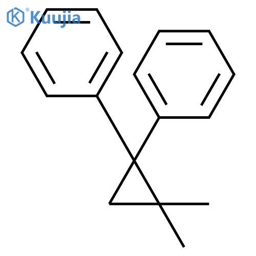 Benzene,1,1'-(2,2-dimethylcyclopropylidene)bis- structure