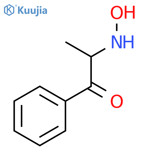 1-Propanone, 2-(hydroxyamino)-1-phenyl- structure