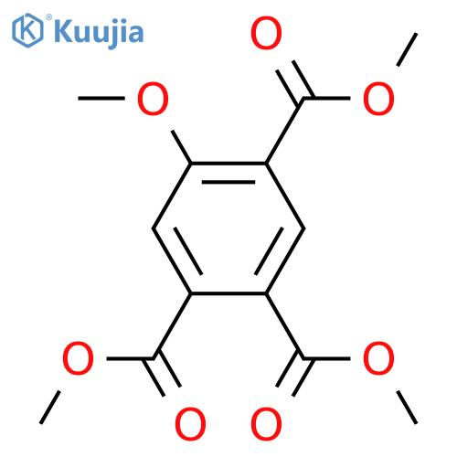 Trimethyl 5-methoxybenzene-1,2,4-tricarboxylate structure