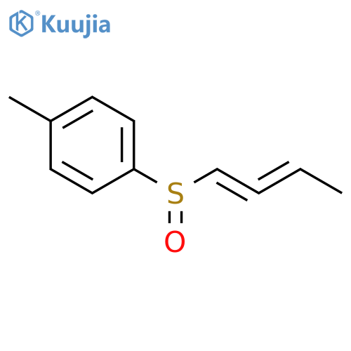 Benzene, 1-(1,2-butadienylsulfinyl)-4-methyl- structure