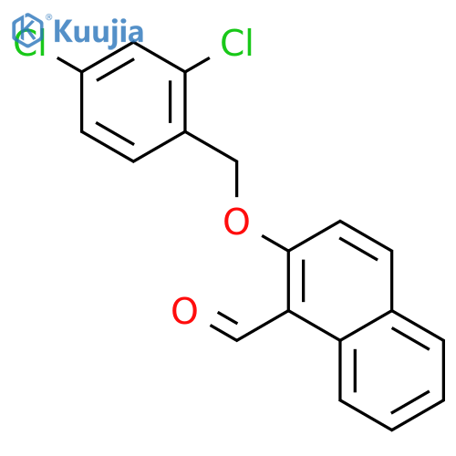 2-(2,4-Dichlorobenzyl)oxy-1-naphthaldehyde structure